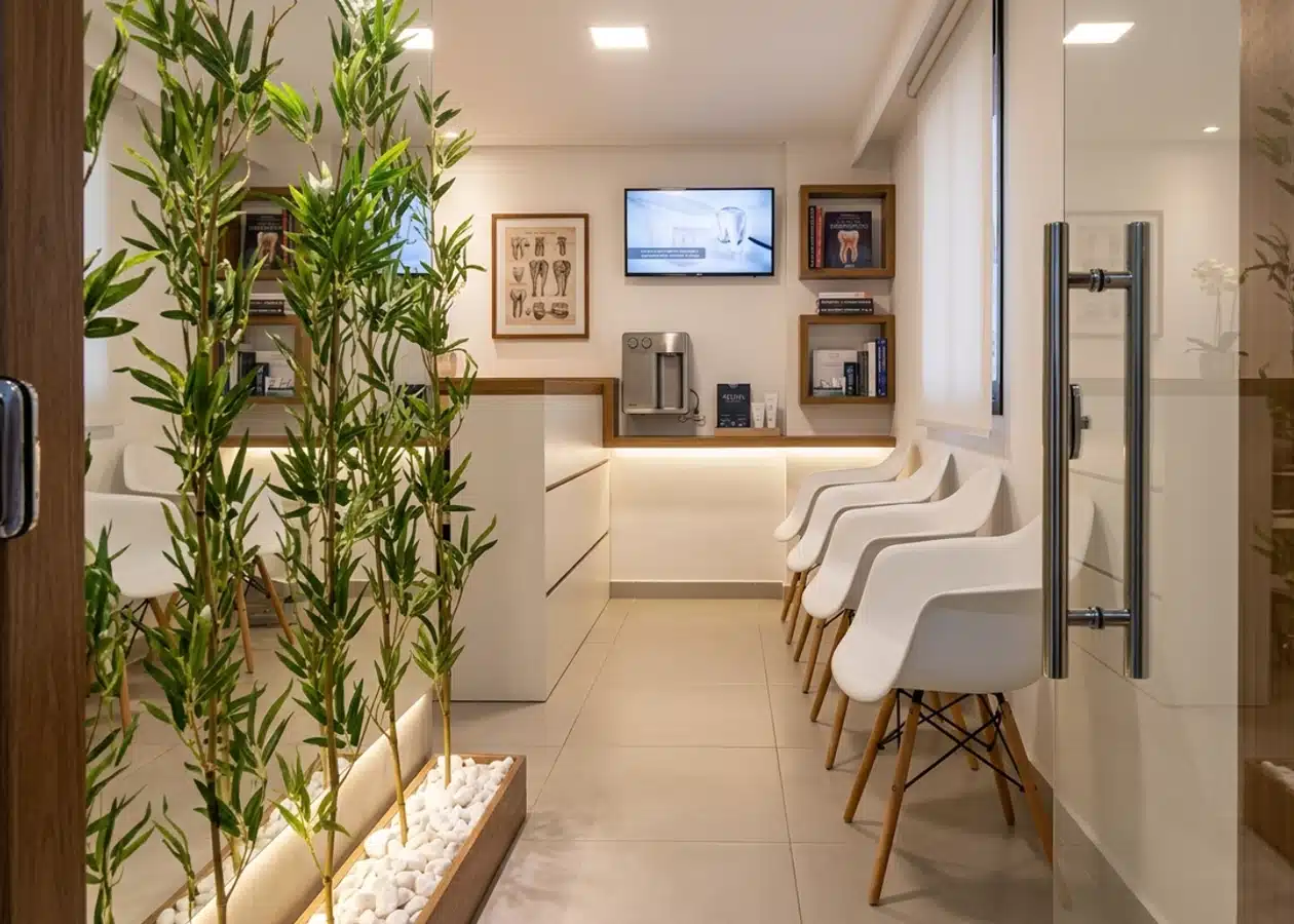 Recepção acolhedora da DENT+ Niterói, no Centro