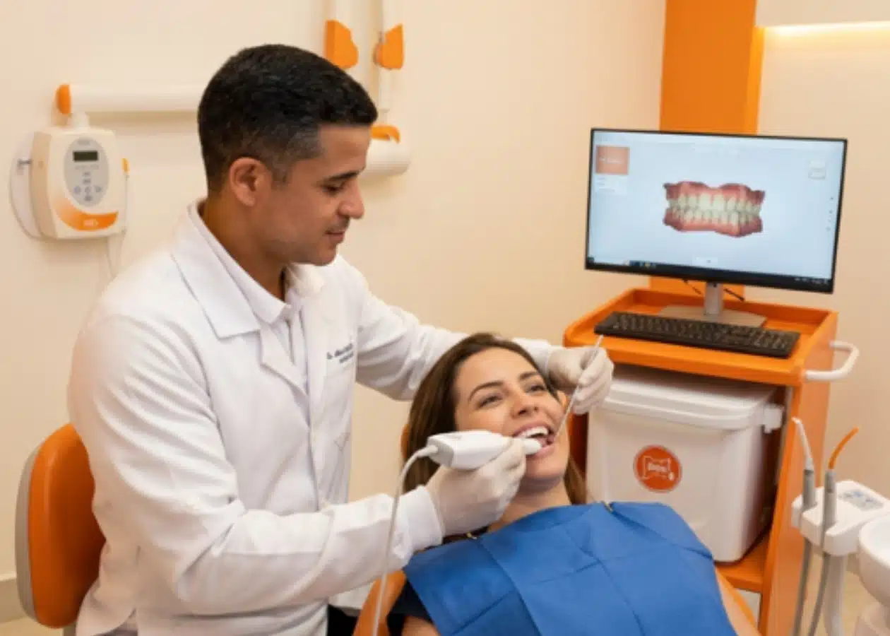 Lentes de Contato 2 Escaneamento 3D para lentes de contato dental na DENT+